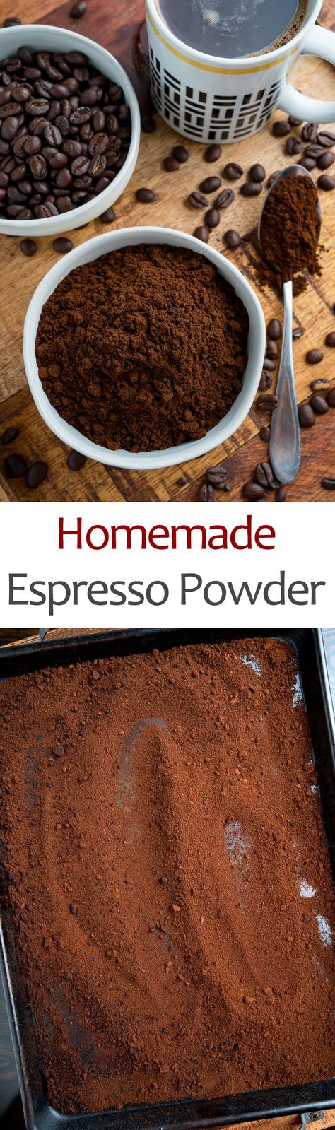 Espresso Powder Espresso Powder Recipes, Diy Espresso, Pickled Recipes, Closet Cooking, Diy Mixes, Best Espresso Machine, Homemade Condiments, Coffee Varieties, Popular Drinks