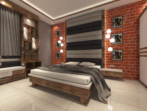 2bhk Flat Interior Design, House Beautiful Living Rooms, Flat Interior Design, Bed Interior, Art Above Bed, Modern Room Decor, Indian Home Interior, Sofa Bed Design, Flat Interior