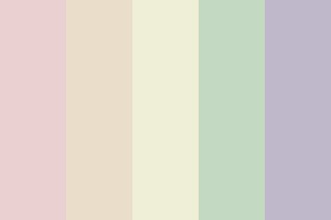 Mute Pastel Rainbow Color Palette Pastel Rainbow Color Palette, Muted Rainbow Color Palette, Sage Color Palette, Rainbow Color Palette, Pastel Home Decor, Rainbow Palette, Pastel Colour Palette, Muted Color Palette, Rainbow Aesthetic