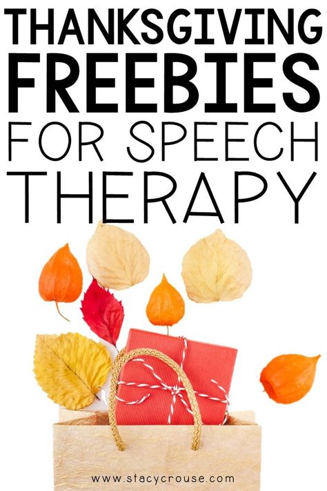 Hey, SLP! Don't waste another minute searching for Thanksgiving activities to use in speech therapy, because this list of FREE resources has you covered! These activities are all download and go, so you won't have to waste time at the printer either! Use them on your device of choice to keep your students learning and engaged! Squirrel Speech Therapy Activities, Speech Thanksgiving Activities, Thanksgiving Slp Activities, November Speech Therapy Activities, Thanksgiving Speech Therapy Activities, Fall Speech Therapy Activities, Thanksgiving Speech Therapy, Speech Therapy Thanksgiving, Speech Pathology Activities