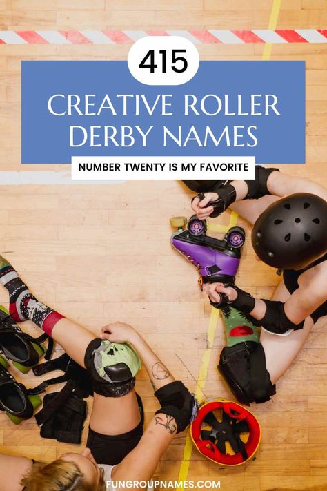 Unleash your derby persona with 415 creative roller derby names! From puns to pop culture, find your perfect track identity. Roller Derby Names Generator, Roller Derby Names, Pun Names, Derby Names, Nature Inspired Names, Fantasy Names, Name List, Name Generator, Roller Derby