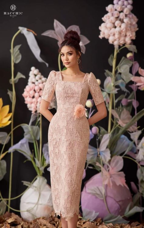 Filipiniana Dress Modern Simple Lace, Dress Natal Brokat, Dress Brokat Modern Fashion, Dress Pesta Brokat Modern, Dress Brokat Modern Bridesmaid, Dress Brokat Modern Simple, Model Dress Brokat Modern, Long Dress Brokat, Model Dress Brokat