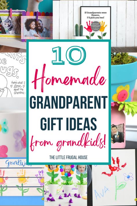 Easter Grandparent Gifts, Grandkid Gifts To Grandparents Diy, Grandmother Day Crafts For Kids, Grandkid Art Grandparent Gifts, Grandmas Day Gifts From Kids, Handprint Ideas For Grandparents, Gift Ideas For Grandma From Grandkids, Diy Gifts For Nana From Grandkids, Grandmother Mothers Day Gift Kids