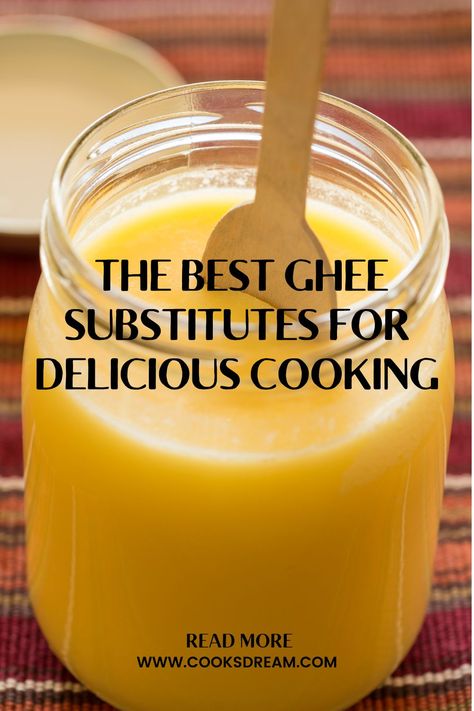 Originally an Indian cooking staple, the use of ghee is now gaining massive momentum in the Middle East and Southeast Asian countries. It is an excellent ingredient in your kitchen with a high smoking point and nutty flavor. There are many alternatives to ghee. Let's check them out. | The Best Ghee Substitutes for Delicious Cooking | What is ghee? | Ghee Substitutes | #ghee #healthyfood #indianfood What Is Ghee, Making Ghee, Nut Milk Bag, Asian Countries, Grass Fed Butter, Clarified Butter, Nut Milk, Cooking Together, Southeast Asian