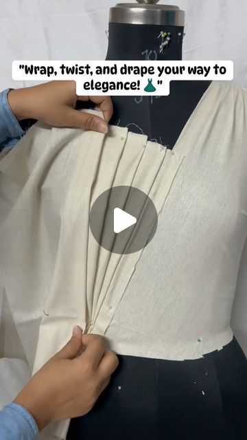 Innovative_bee on Instagram: "“Drape it, shape it, own it! ✨ . . . . #draping#drapingtechnique#drapingdress#fashiondesigner#drapingdesigns#drapingfashion" How To Do Draping, Basic Draping Pattern, Draping Dress Pattern Design, Draping Dress Pattern, Draping Techniques Tutorials, Draping Fashion Design, Draping Pattern, Draping Dress, Draping Techniques