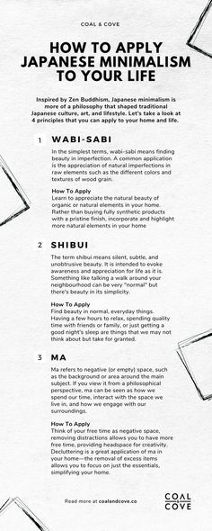 There’s no denying the impact of Japanese minimalism on Western society—you see it’s influence in fashion, interior design, product aesthetics, and the overall minimalist lifestyle. People often associate Japanese minimalism with a certain aesthetic such as neutral colors, simple design with a lot of open space, and the use of natural elements or materials. Read our blog for more ideas on how to apply Japanese Minimalism to your life. Shibui Interior Design, Japanese Minimalism Lifestyle, Japanese Minimalism Fashion, Japanese Minimalist Fashion, Minimalism Aesthetic, Meaning In Life, Japanese Minimalist, Fashion Interior Design, Japanese Lifestyle