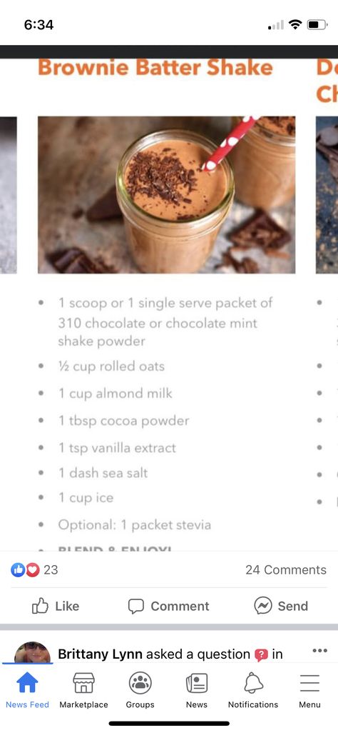 310 Shake Recipes Chocolate, Gnc Lean Shake Recipes, Nutrition Shake Recipes, 310 Nutrition Recipes, 310 Recipes, 310 Nutrition Shake, 310 Shake Recipes, Chocolate Shake Recipe, Mint Shake