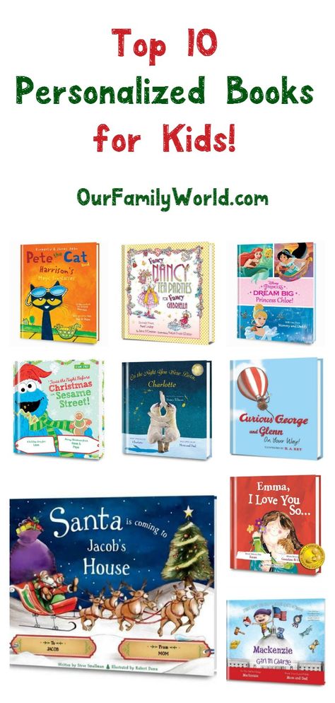 Looking for the perfect holiday gift ideas for your little one? These 10 personalized books for kids from Put Me In the Story make meaningful keepsake presents! Check them out! #booksforkids #personalizedbooksforkids #kidspersonalizedbooks #giftideasforkids #personalizedgiftideas #personalizedgiftsforkids #personalizedbooks #christmasgifts #christmasgiftideas Personalized Childrens Books, Personalized Christmas Gifts For Kids, Personalized Books For Kids, Aunt Life, Personalized Book, Toy Gifts, Personalized Gifts For Kids, Holiday Gift Ideas, Parenting Books