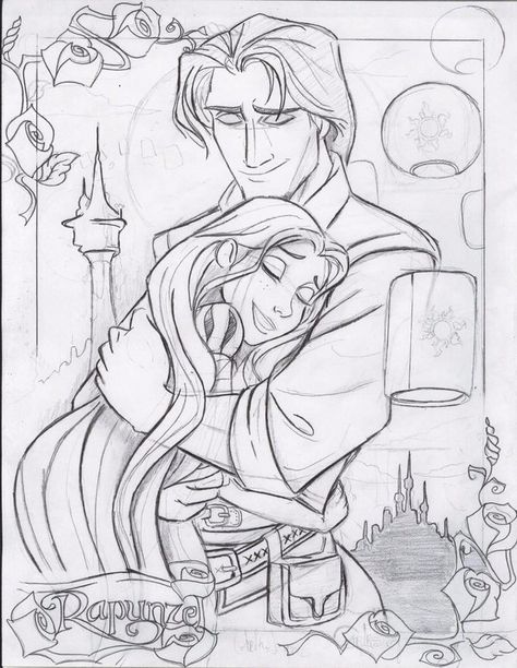 Rapunzel David Kawena, Rapunzel Sketch, Rapunzel Drawing, Image Princesse Disney, Disney Drawings Sketches, Prințese Disney, Disney Art Drawings, Disney Princess Drawings, Princess Drawings