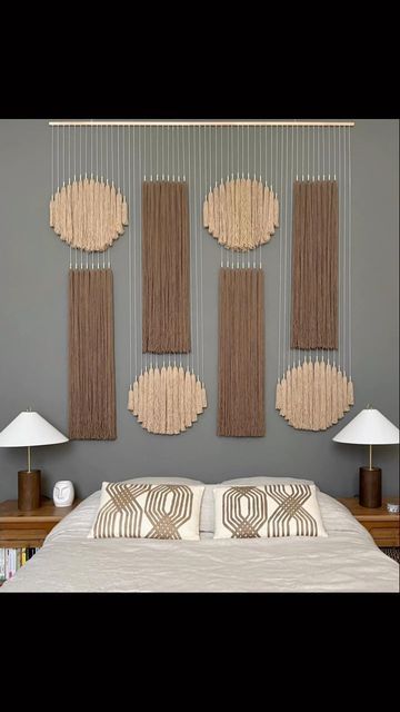 Geometric Headboard, Extra Large Macrame Wall Hanging, Macrame Headboard, Large Wall Hanging, Dorm Wall Decor, Wall Hanging Macrame, Custom Wall Decor, Macrame Wall Hanging Patterns, Wall Hanging Boho