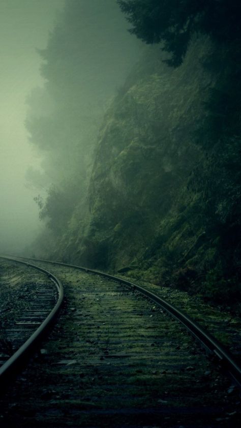 Foggy Mountain Railway IPhone 6 Plus HD Wallpaper Check more at https://freepikpsd.com/foggy-mountain-railway-iphone-6-plus-hd-wallpaper/1430772/ Wallpaper Komputer, Wallpaper Gelap, Imagenes Dark, Dark Music, 컴퓨터 배경화면, Christmas Lights Wallpaper, 2k Wallpaper, Hd Wallpapers For Pc, Hd Dark Wallpapers