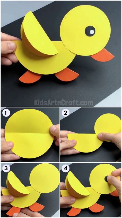 Decoration Creche, Crafts 2024, Seni Pop, Construction Paper Crafts, Art Activities For Toddlers, Chicken Crafts, Messy Art, Preschool Arts And Crafts, Hand Crafts For Kids