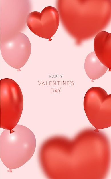 Valentines Day Sales Ideas, Valentines Day Poster Design Graphics, Valentines Design Ideas, Valentines Day Email, Valentines Day Promo, Wallpapers Valentines Day, Valentine's Day Poster Design, Valentine Wallpapers, Heart Shaped Balloons