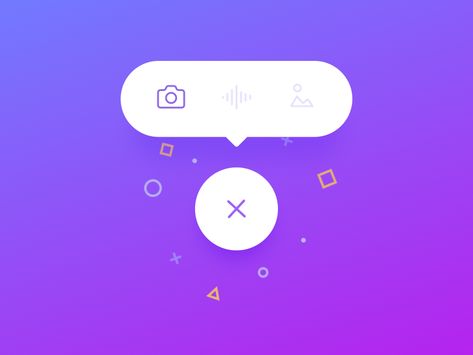 Floating Button Ui, Iphone Concept, Application Ui Design, Action Animation, Iphone Touch, Ux App Design, Best Ui Design, Ios App Design, Ui Design Patterns