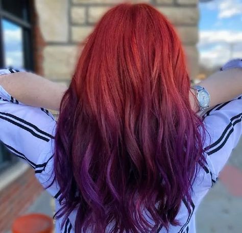 Red Purple Hair Dye, Dark Red Purple Hair, Reddish Purple Hair, Dark Purple Hair Dye, Purple Red Hair Color, Red Violet Hair Color, Red Purple Hair, Purple Hair Dye, Red Violet Hair