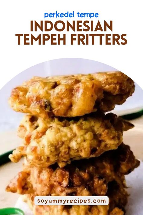 Tasty Indonesian Perkedel Tempe Recipe Tempe Recipes, Savoury Snacks, Potato Fritters, Fritters Recipe, Vegetarian Menu, Game Snacks, Vegetarian Burger, Fritter Recipes, Tortilla Wraps