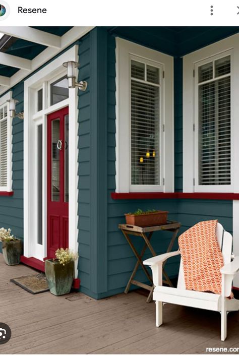 Exterior Paint Combinations, Exterior Paint Schemes, Contemporary Color Schemes, Weatherboard House, House Colour, House Paint Color Combination, House Colours, Exterior House Paint Color Combinations, Exterior House Color