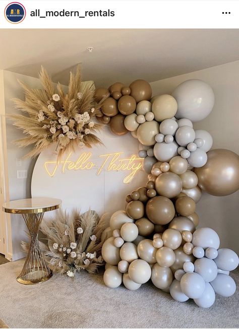 Blue Boho Birthday Party, Circle Decorations, Huge Balloons, 18th Birthday Decorations, Decoration Evenementielle, Luxe Decor, Wedding Shower Decorations, Garland Arch, Baby Shower Decorations For Boys