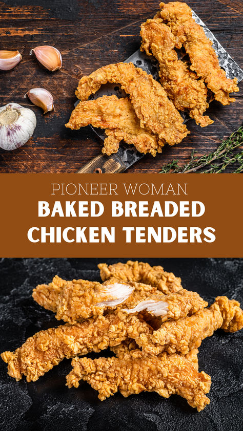 Pioneer Woman Baked Breaded Chicken Tenders