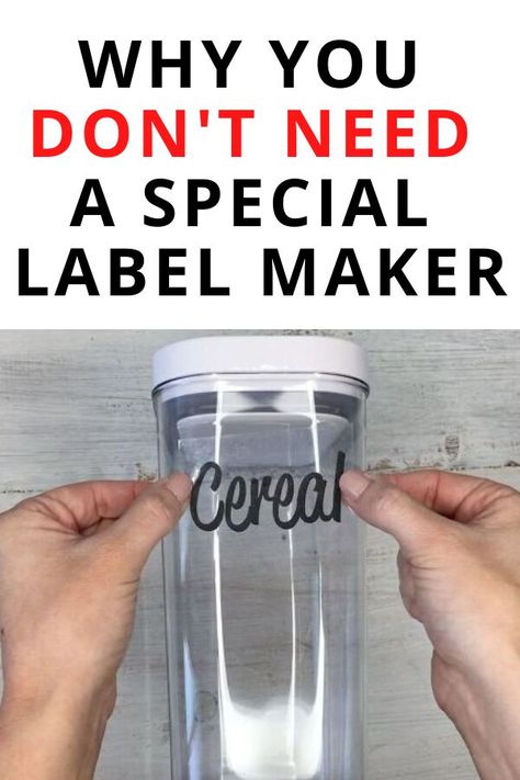 Make Labels, 365 Jar, Organized Pantry, Diy Labels, Hemma Diy, How To Make Labels, Labels Diy, Inspire Me Home Decor, Pantry Labels