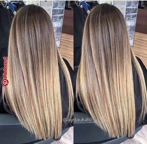 Beliage Hair Brown To Blonde, Natural Straight Hair, Brown Ombre Hair, Simple Prom Hair, Ombre Hair Blonde, Brown Hair Balayage, Pinterest Hair, Brown Blonde Hair, Ombre Hair Color