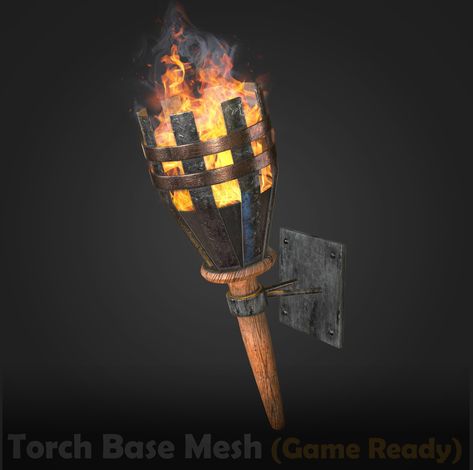 30 Torch Base Mesh (Game Ready) + 10 wall base, on ArtStation at https://www.artstation.com/artwork/o2ZkGO Torches Diy, Object Reference, Knight Helmet, Knights Helmet, Base 10, 3d Software, Gcse Art, Vintage Microphone, Make Happy