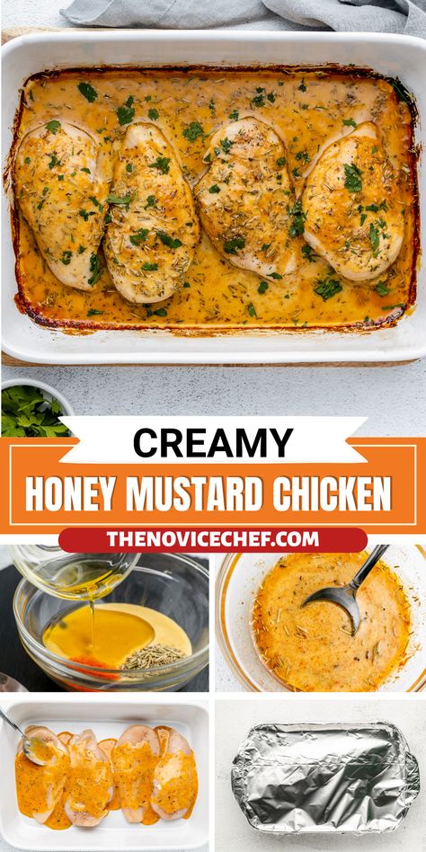 Bbq Honey Mustard Chicken, Honey Mustard Chicken Potatoes, Homey Mustard Recipe, Instant Pot Mustard Chicken, Honey Mustard Chicken Freezer Meal, Baked Mustard Chicken Recipes, Honey Mustard Chicken Oven, Spicy Brown Mustard Chicken, Recipes With Yellow Mustard