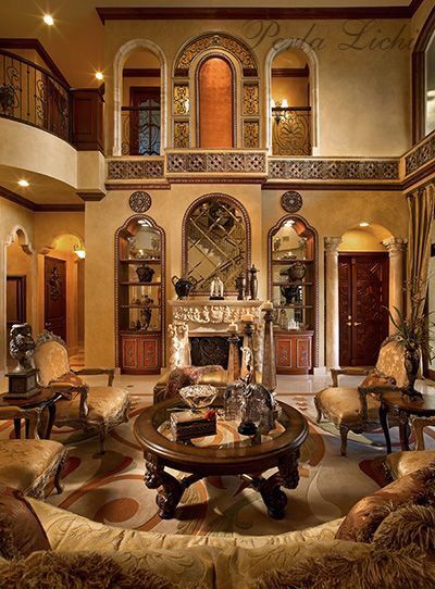 Luxury design Tuscan Style Decorating, Tuscan Living Rooms, Tuscan Interior, Tuscany Decor, Mediterranean Living Room, Tuscan Style Homes, Tuscan Design, Mediterranean Home Decor, Living Room Design Ideas