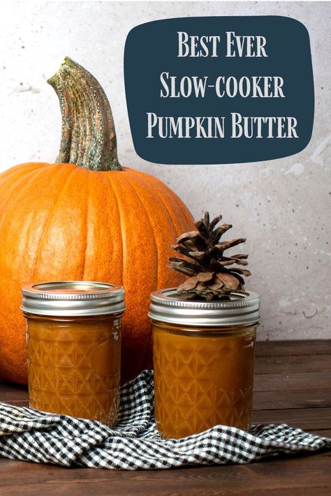 Pumpkin Butter Recipe Crockpot, Storing Fresh Ginger, Slow Cooker Pumpkin Butter, Pumpkin Butter Recipe, Pumpkin Crockpot, Low Acid Recipes, Slow Cooker Pumpkin, Homemade Pumpkin Puree, Pumpkin Butter