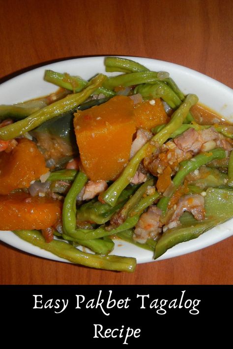 Easy Pakbet Tagalog Recipe Bagoong Alamang, Ilocos Region, Filipino Recipe, Shrimp Paste, Interesting Food, Mixed Vegetables, Filipino Recipes, Fish Sauce, Pork Belly