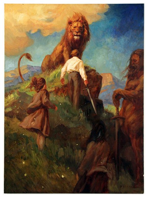 Scene from Narnia (LWW) by artist Justin Sweet Justin Sweet, Narnia 3, Music Events, Animale Rare, Gathering Place, Cs Lewis, Gambar Figur, Chronicles Of Narnia, Visual Development