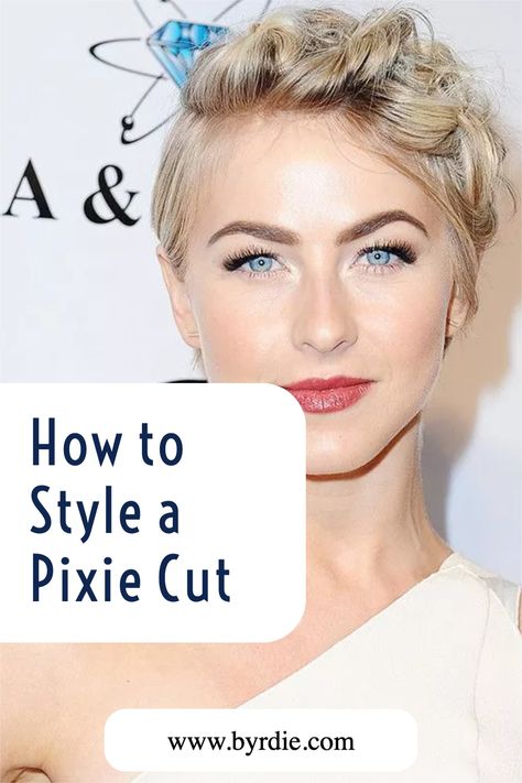 How To Style Short Hair Pixie For Wedding, Pixie Hair For Wedding Guest, Pixie Hairstyles For Wedding Guest, Pixie Haircut Formal Event, How To Style Pixie Hair For Formal Event, Hair Assesories For Pixie Cut, Updo Pixie Hair, Styling A Pixie For A Formal Event, Formal Hairstyles For Bob Haircut