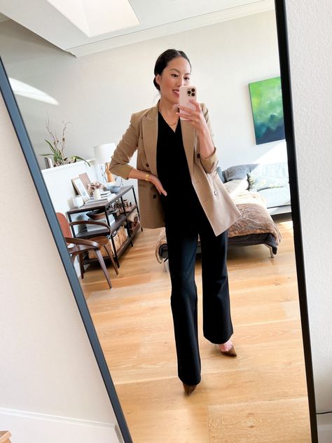 The Perfect Jumpsuit by Spanx! Paired with a classic blazer and brown pumps to create the perfect fall look. #classicstyle #falloutfit #fallfashion #modernworkwear #businesswear Follow my shop @9to5chic on the @shop.LTK app to shop this post and get my exclusive app-only content! #liketkit #LTKSeasonal #LTKstyletip #LTKworkwear @shop.ltk https://liketk.it/4m8DW Jumpsuit With Blazer, Fall Jumpsuit, Jumpsuit Fall, Brown Pumps, Classic Blazer, Fall Looks, Work Fashion, Work Outfit, Classic Style