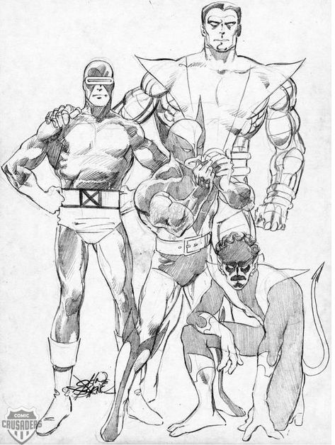 X-Men by John Byrne #comicart Comic Book Room, Comic Art Sketch, Comic Book Drawing, Batman Spiderman, Hulk Avengers, John Byrne, Comic Book Panels, Comic Book Artwork, Comic Book Pages