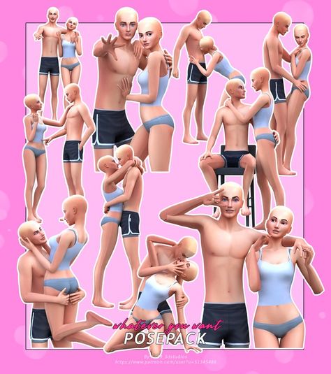 🎁🎄Whatever you want Pose Pack II 🎄🎁 | Patreon Sims 4 Couple Photoshoot Poses, Sims 4 Cc Pose Patreon, Sims 4 Group Poses 7, Sims 4 Cc Mods Poses, Sims 4 Silly Poses, Sims 4 Tall And Short Poses, Sims 4 Modeling Poses, Sims 4 Intimate Pose, Sims 4 Kissing Poses