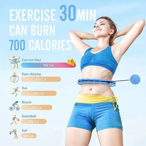 Details on this product click on the link above Benefits Of Hula Hooping, Side Workouts, Weighted Hula Hoop, Weighted Hula Hoops, Weight Lo, Full Body Workouts, Skipping Rope, Ideal Body, Hula Hoop