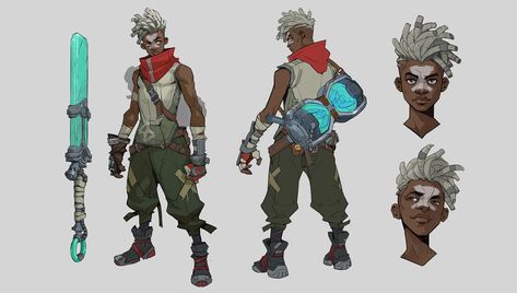 Ekko League Of Legends, Noxus League Of Legends, Props Concept, Character Sheets, League Of Legends Characters, Model Sheet, Cyberpunk Character, Concept Art Character, Game Concept Art