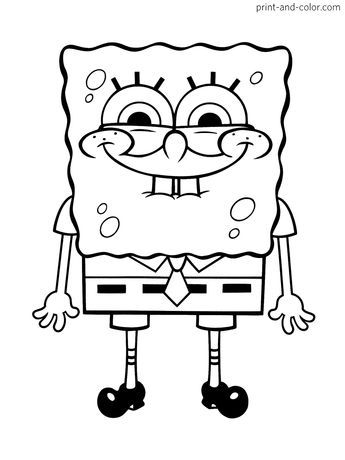 Cartoon Art Easy To Draw, How To Draw Squidward, How To Draw Spongebob Characters, Drawing Ideas Easy Spongebob, Easy Spongebob Drawing, Spongebob Art Drawing, Spongebob And Patrick Drawing, Spongebob Drawings Easy, Spongebob Easy Drawing