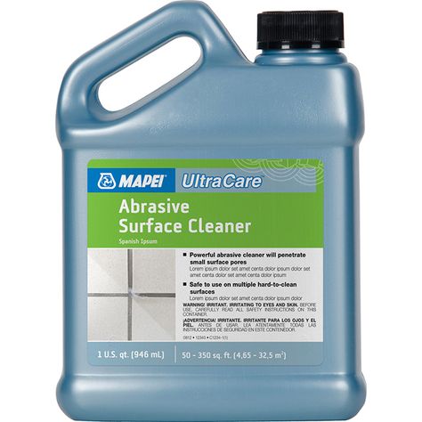 UltraCare Abrasive Surface Cleaner is a powerful, abrasive cleaner that is safe for use on a variety of ceramic, porcelain and natural-stone surfaces. This water-based, biodegradeable formula is nontoxic and nonflammable, containing no VOCs or acids. Cleaning does not require letting the product stand on the surface. UltraCare Abrasive Surface Cleaner penetrates deep into dense surface pores and easily removes ground-in dirt, grime, rust stains and mineral deposits. This product is formulated to Urban Jungle Bedroom, Epoxy Grout, Product Stand, Remove Rust, Abrasive Cleaner, Retro Living Rooms, Ceramic Porcelain, Stone Surface, How To Remove Rust