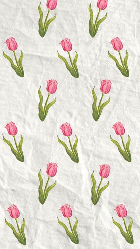 cute background!! #tulips #wallpaper Pink Tulips Wallpaper Aesthetic, Background Tulips, Tulips Wallpaper, Cute Background, Islamic Wallpaper Hd, Notebook Cover Design, Easter Wallpaper, Simple Phone Wallpapers, Bullet Journal Design Ideas