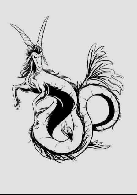 Capricorn zodiac design - Sea Goat Tattoo Stencil Designs, Goat Tattoo, Phönix Tattoo, Capricorn Goat, Small Chest Tattoos, Capricorn Tattoo, Cowgirl Art, Incredible Tattoos, Zodiac Designs