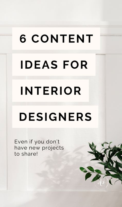 Sharing your interior design portfolio and current design projects is a great way to get plenty of content ideas for your interior design Instagram and social media strategy. But what do you do when you don't have new interior design projects to share on social media? In this post, I'm sharing 6 social media content ideas for interior designers to help you repurpose your content, keep your social media content strategy going, and attract interior design clients through social media! Interior Design Instagram Post Ideas, Interior Design Content Ideas, Interior Design Social Media Posts, Design Content Ideas, Interior Designer Instagram, Interior Design Content, Interior Branding, Of Content Ideas, Action Board