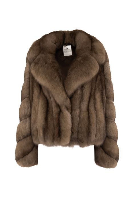 Braschi Women's Sable barguzinsky royal sand jacket Braschi Brown Sable barguzinsky royal sand jacket Bargu sable jacket. Vertical processing with oblique sleeves, silk lining Braschi is a luxury women's fur brand that was founded in 1933 in Florence, Italy. The brand is known for its high-quality fur coats, jackets, and vests, which are made from a variety of furs, including mink, sable, fox, and raccoon. Braschi coats are known for their elegant designs, luxurious fur, and meticulous craftsman Silk Coats For Women, Brown Fur Jacket, Brown Fur Coat, Mink Coats, Sable Coat, Sable Fur Coat, Silk Coat, Elegant Jacket, Fabulous Furs