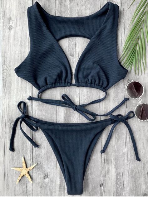 Unique Bathing Suits, Top Swimwear, Zaful Bikinis, Swimwear Model, Trendy Swimsuits, Swimsuits Outfits, Bra Style, Cute Swimsuits, Cute Bikinis