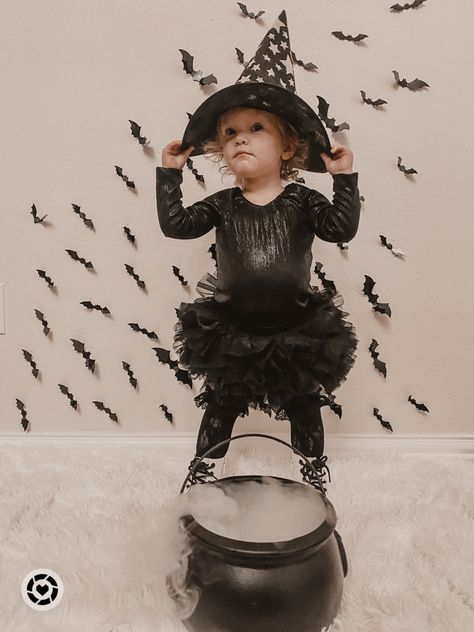 Exact items have been linked, except for the lace knee high socks. #halloweencostume #babyhalloweencostumes #toddlerhalloween #toddlercostume #witchcostume #babywitchcostume Baby Witch Costume, Halloween 23, Holiday Pics, Long Sleeve Leotard, Witch Halloween Costume, Spooky Szn, Baby Witch, Toddler Costumes, Toddler Halloween