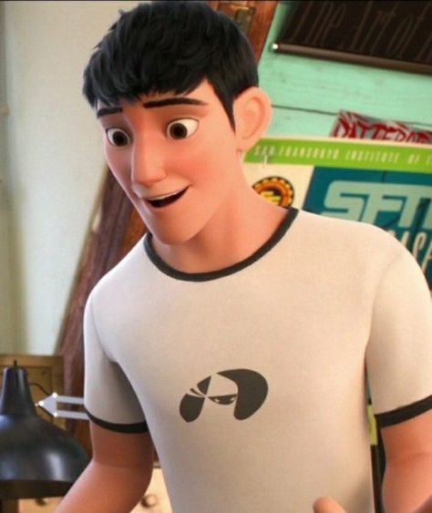 Baymax Hiro Tadashi, Hear Me Characters, Tadashi Hamada Icon, Smash Cartoon Characters, Hear Me Out Cakes Characters, Characters Hear Me Out, Hear Mr Out Cake, Hot Characters Cartoon, Big Hero Six Tadashi