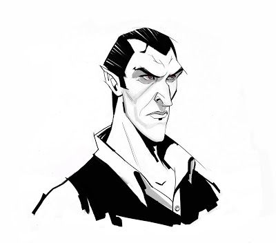 Blackest Animation Dracula Character Design, Dracula Character, Stylized Head, Cartoon Knight, Young Dracula, The Graveyard Book, Vampire Pictures, Star Trek Art, Vampires And Werewolves