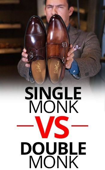 Single Vs Double Monk Strap | Comparing Men’s Dress Shoes Mens Monk Strap Shoes, Monk Strap Shoes Men, Business Casual Attire For Men, Shoe Types, Best Suits For Men, Monk Strap Dress Shoes, Double Monk Strap Shoes, Gents Shoes, Double Monk Strap