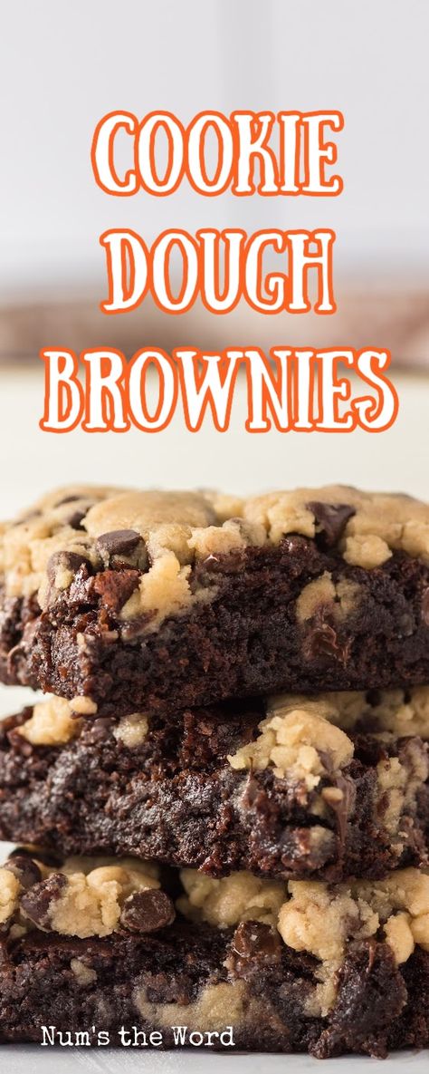 Brookie With Brownie Mix Cookie Dough, Brownies And Cookies Together, Brownie With Cookie Dough, Cookie Dough Brownies Recipe, Brookies Recipe Cookie Brownies Easy, Brookie Recipes Easy, Brownies With Cookie Dough, Brownies Cookie Dough, Brownie Cookie Dough