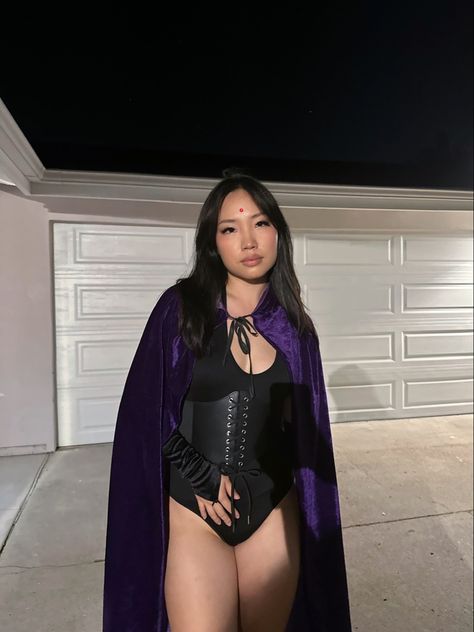 Woman’s Horror Costume, Holloween Costume Ideas Raven, Witch Halloween Costume Black Women, Cvnty Halloween Costumes, Raven Superhero Costume, Halloween Raven Costume, Raven Costume Women, Party Costumes For Women, Halloween Black Women Costume Ideas